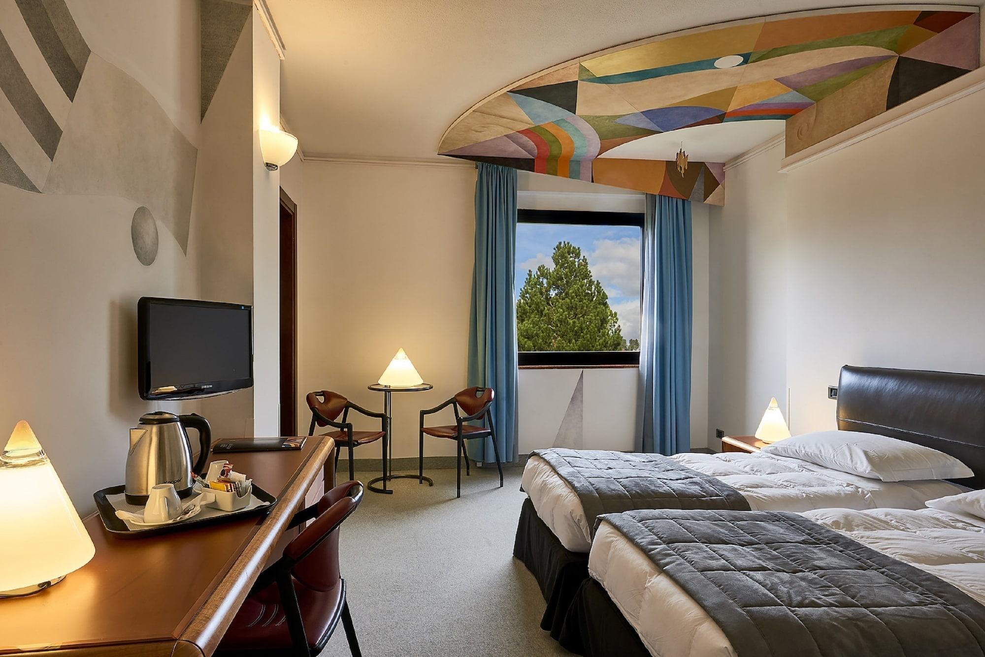 Albornoz Palace Hotel Spoleto Luaran gambar